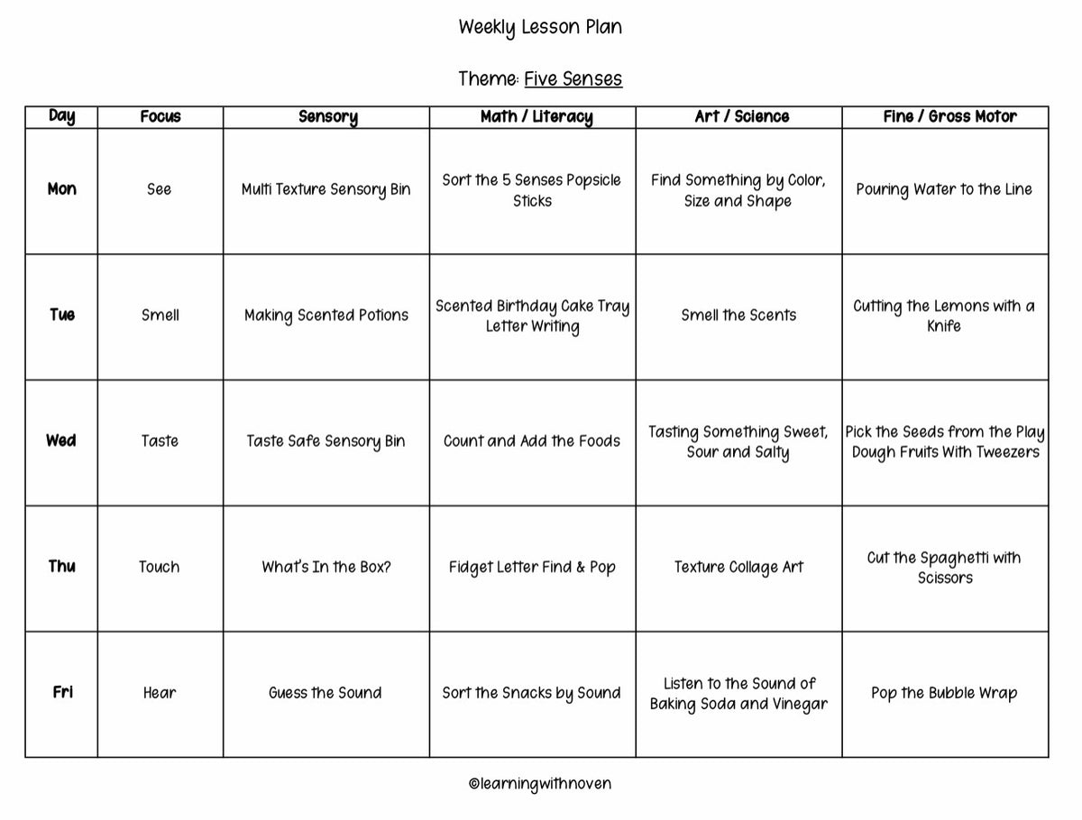 Lesson Plan
