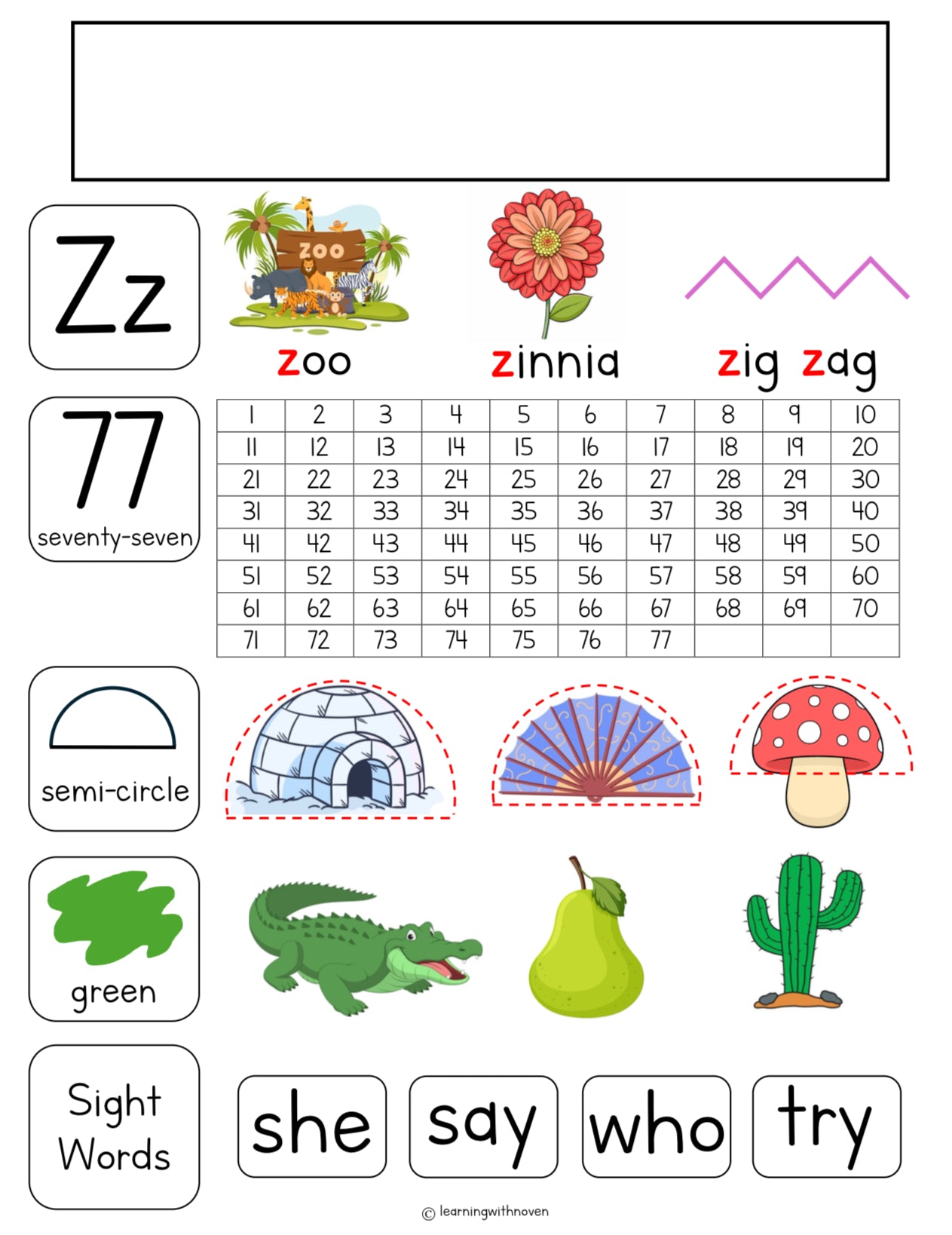Circle Time Board - PreK