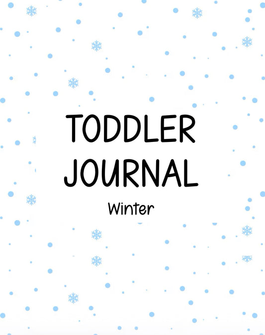 Toddler Journal - Winter