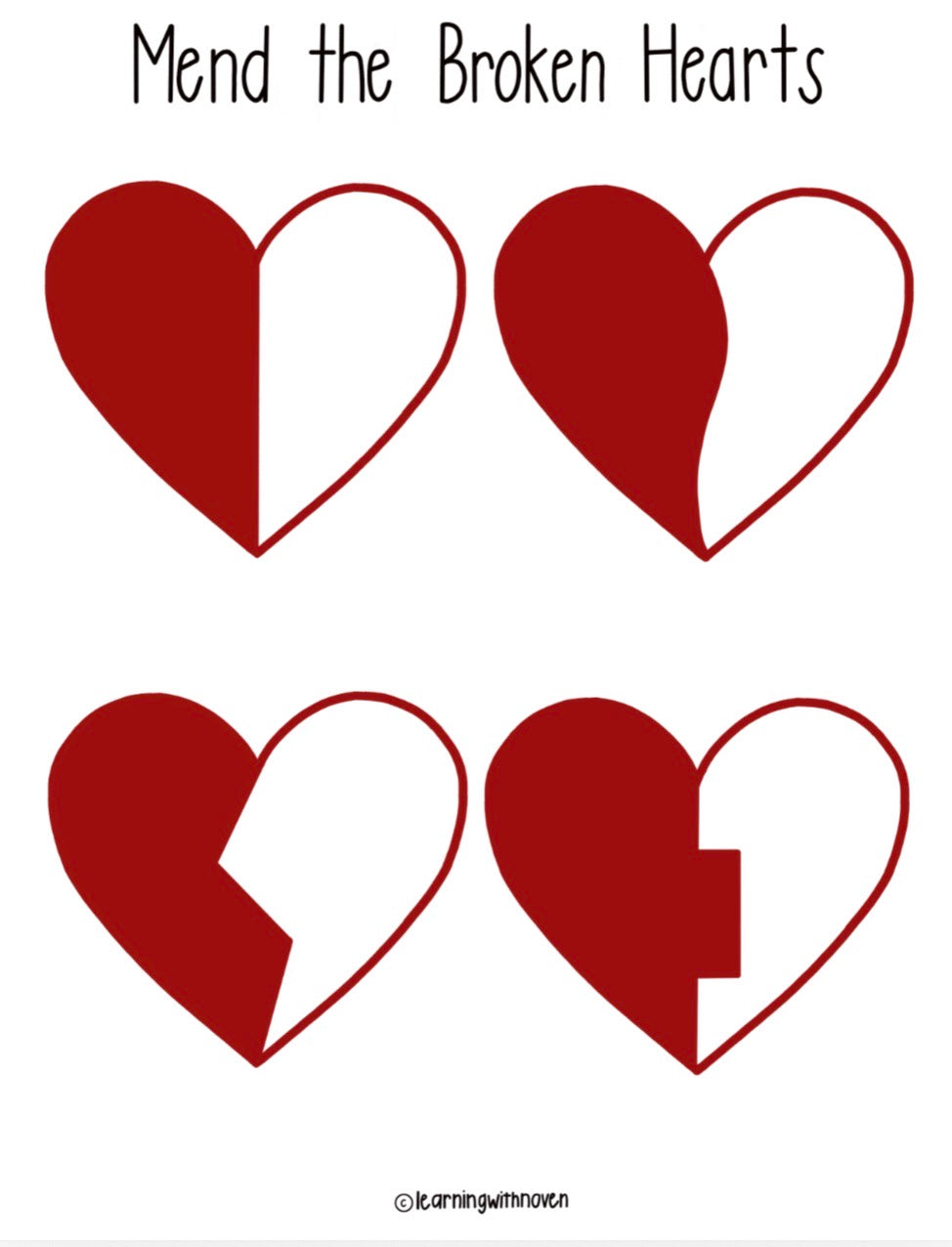 Toddler Journal - Valentines Day