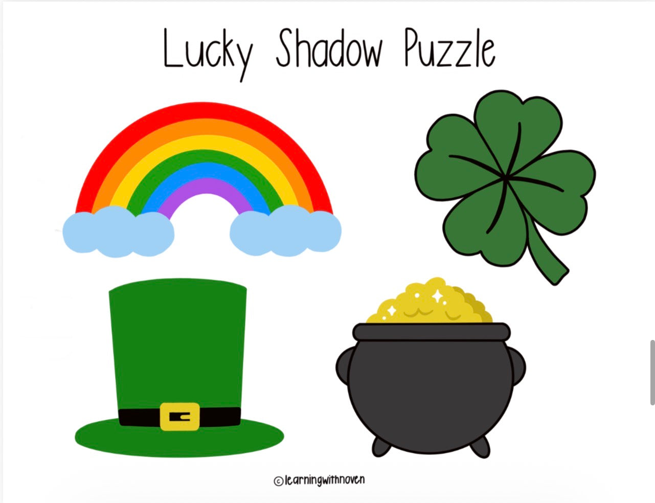 Toddler Journal - St. Patrick's Day