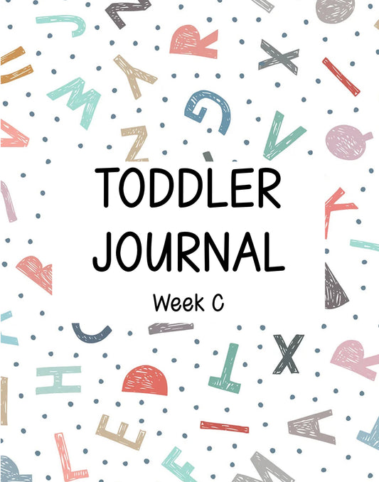 Toddler Journal - Week C