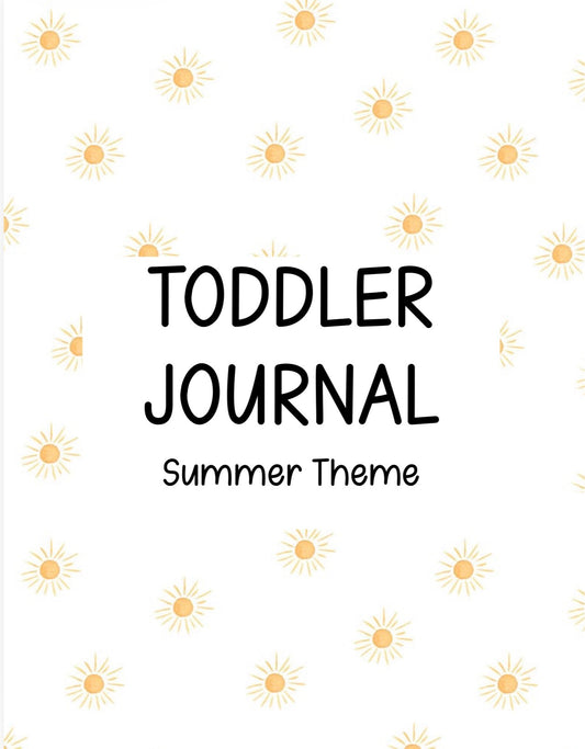 Toddler Journal - Summer