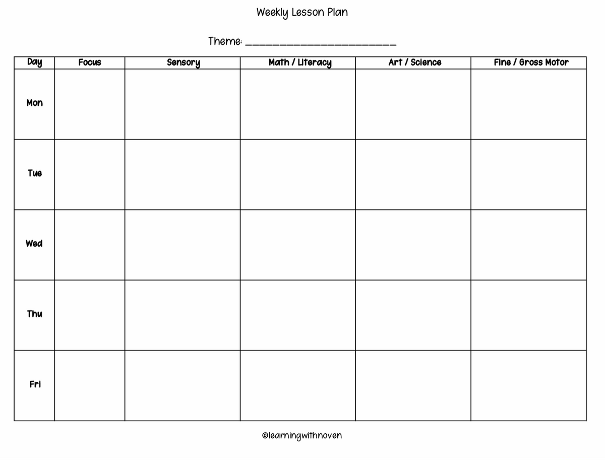 Lesson Plan